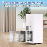 Portable 10000 BTU Remote AC w/Dehumidifier Fan, Cool Up to 560 Sq. Ft