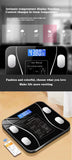 Body Fat Scale Smart Wireless Digital Bathroom Weight Scale Body Composition Analyzer With Smartphone