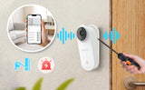 Closeli Wireless Waterproof Doorbell BR100PB2 2MP Video Intercom Door Bell with Camera Alarm