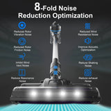 TASVAC S800 Portable Stick Vacuum Cleaner, 23 Kpa 6 in 1 Powerful