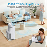 14,000 BTUs Portable Air Conditioner with 3-In-1 Room AC Unit for 750 Sq.Ft.