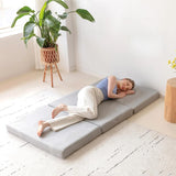 4 inch King Folding Mattress with Collapsible and Washable Cover