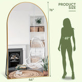Large Full Length Hanging Mirror with Standing for Bedroom Cloakroom