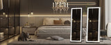 LED Lighted Floor Standing Mirror, Full Length Mirror with Lights for Bathroom