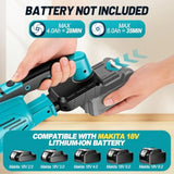 Cordless Vacuum Cleaner with Makita 18V Battery Handheld for Home Car