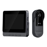 2.4G WiFi HD Doorbell Camera 4.3 Inch IPS Screen Smart Door Bell Waterproof