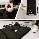Original Golf Putting Game Set for Backyard Use 12 ft w/ 2 Putters 2 Golf Balls