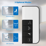 Hibbent Bidet Attachment for Toilet, Non-Electric Dual Nozzle for Frontal & Rear Wash, Adjustable