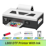 A4 DTF Printer Transfer  Direct to Film Built-in White Stirring Ink Circulatory