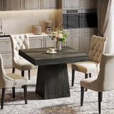 Tribesigns Square Dining Table for 4, 31.5-Inch Kitchen Table Small Dinner Table