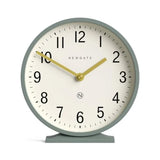 Modern Classic Round Mantel Clock Contemporary Style for Mantel Desk