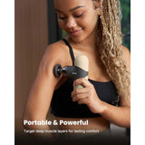 Mini Thermal Massage Gun with Heat Portable for Neck and Back Comfort