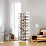 Foldable Shoe Rack, Shoe Organizers for Closet for Entryway, Customized