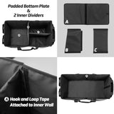 Front Trunk Organizer with Cooler Bag Compatible with Tesla Model 3 Model Y Frunk Storage Bag Collapsible with MultiCompartment