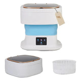 18L Portable Foldable Mini Washing Machine with 3 Modes for Clothes Underwear Small Laundry