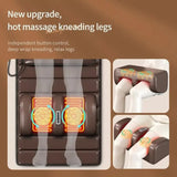 Full Body Massage Mat with Heat and Vibration w/ Foot Roller and Neck Pillow