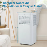 10000 BTU Portable Air Conditioner with Window Vent Kit, 3-in-1,450 Sq.ft.