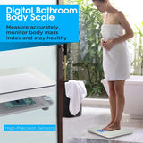 Talking Scales for Body Weight, Highly Accurate Digital Talking Bathroom Scale with Large LCD Screen,