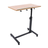Portable Mobile Lift Computer Folding Desk Study Table Height Adjustable
