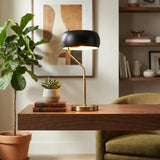 Small Minimalist Wooden Table Lamp Dimmable Table Lamp for Living Room