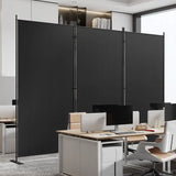 3 Panels Room Divider, 6 Ft Tall Indoor Folding Privacy Screen