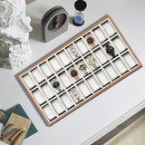 6/12/20/24/30Slots Large-capacity Watches and Glasses Display Box  Suitable for Hold Glasses Watches Jewelry Rings