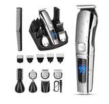 Ufree Beard Trimmer for Men, Waterproof Electric Razor for Nose, Body, Face & Mustache, Cordless