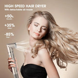 Hair Dryer Brush：Blow Dryer Brush 3 in 1 With 110,000 RPM High-Speed Negative Ionic