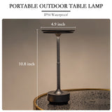 For US ONLY Rechargeable Wireless Table Lamp LED Touch Sensor for Bedroom