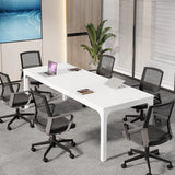Large 6.5ft Conference Room Table, 78.74" W x 27.56" D Office Meeting Desk for Boardroom