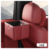 Foldable Multi-Functional Storage Box for Car Interior Car Rear Seat Storage Trash Can Organizer for Car Supplies Storage Box