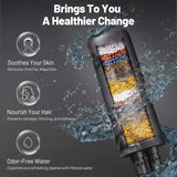 Dual Filtered Rainfall Handheld Shower Head Spray Combo, 7-Mode High Flow Rain Handheld Spray With Fixed