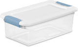 （XMSJ-Hot）48-Pack Latching Box, Under Bed Storage Bins with Lids