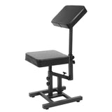 Tattoo Chairs, Barber Chair with Adjustable Height 31.5-38.58in, Heavy Duty PU Salon Chair for Tattoo & Hair Cutting, 180° Rotating Backrest, 220LBS Capacity,
