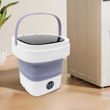 12L Portable Washing Machine, 3 Cleaning Modes Foldable Washing Machine, Travel Mini Washing