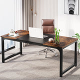 Tribesigns Modern Computer Desk Large Office Desk Computer Table Study Writing Desk