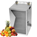 Fruit and Meat Dehydrator with 18 Stainless Steel Trays Stainless Steel Dehydrator Machine
