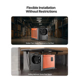 SucceBuy Commercial Dehumidifier with Drain Hose Crawl Space Dehumidifiers
