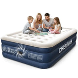 Air Mattress with Built in Pump, 18 Elevated Height, 48Hr LeakTested