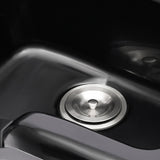 Spacious ABS Backwash Sink - High-Quality Material, Large Basin for Comfortable