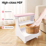 Foot Rest Pedicure Manicure Funiture Salon Nail Foot Trolley Cart Manicure Pedicur