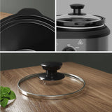Dual Slow Cooker, Buffet Servers and Warmer with 2 Removable Ceramic Pots