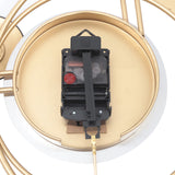 Large Modern Metal Wall Clocks with Swing Pendulum for Kitchen, Living Room