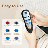 Back Massager with Heat, Massage Chair Pad for Shoulder and Back, Deep Tissue