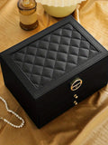 1PC Necklace Earrings Jewelry Storage Organizer Box, Ideal choice for Gifts