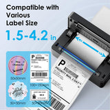 Thermal Shipping Label Printer-4x6 Bluetooth Printer , for Small Businesses Home Support iPhone,Android,Windows,Mac,Chromebook