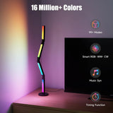 Smart RGB LED Desk Lamp With Music Sync And 16 Million Colors, Foldable