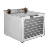 Food Dehydrator Machine,8-Tier Visible Food Dryer,Stainless Steel Food Drying Machine