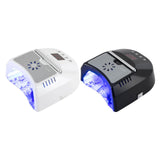 Nail Dryer Professional Rechargeable 72W 24-Bead UV/LED Gel Nail Lamp with Fan Removable Bottom