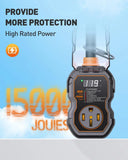 RV Surge Protectors 50 Amp with Smart LED Display,15000 Joules High/Low Voltage